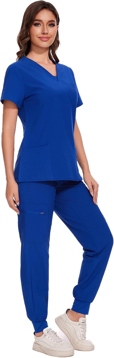 Thumbnail 2 de COZYFIT Scrubs Set 10 Pockets