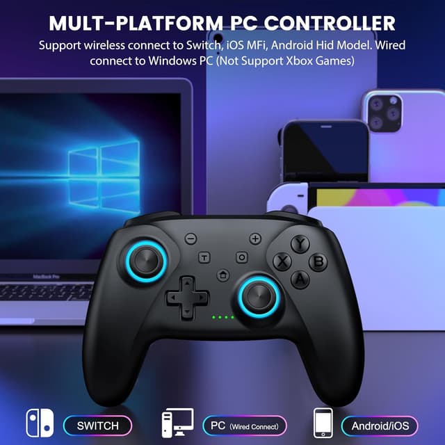Detalle 2 de BEBONCOOL Switch Controller mit RGB-Licht