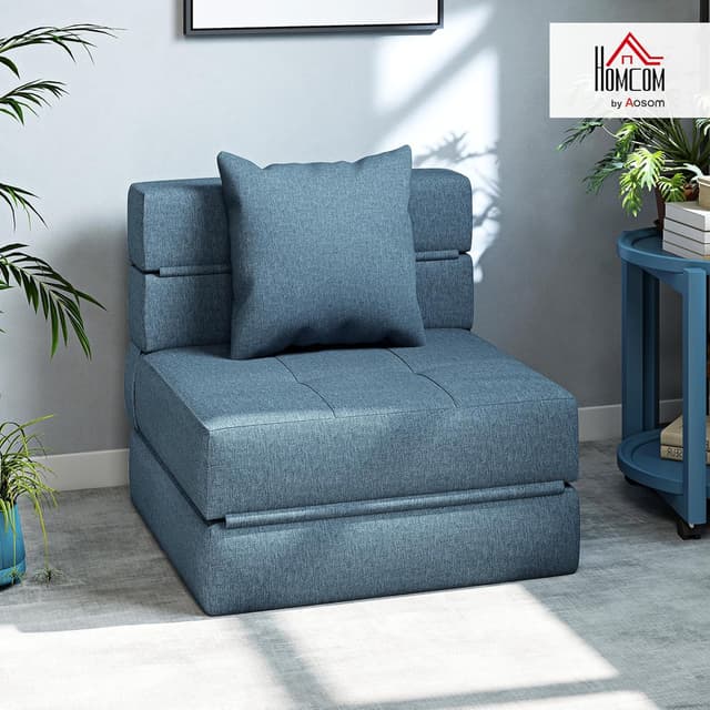 Detalle 2 de HOMCOM fauteuil lit 1 place 120 kg