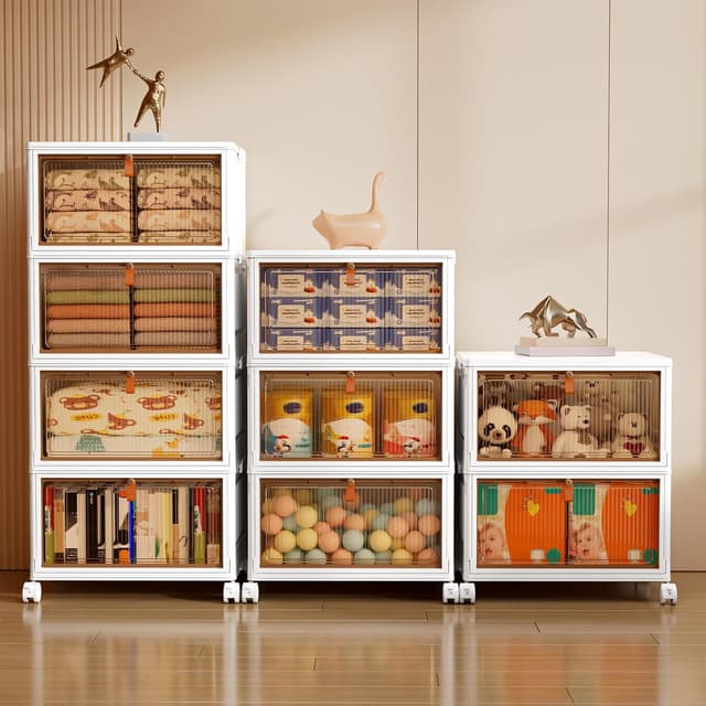 Thumbnail 4 de PurKeep Cajas Almacenaje 28L 4 Unidades