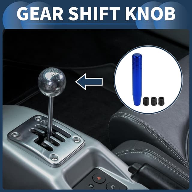 Thumbnail 1 de INFINAUTO 18cm universal shift knob for cars