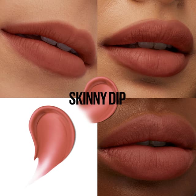 Detalle 2 de Maybelline Teddy Tint Lippenstift soft-matte 15 Skinnydip