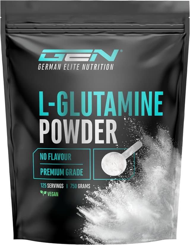 Detalle de L-Glutamin Pulver 750 g (Premium Qualität) – rein, vegan & unaromatisiert