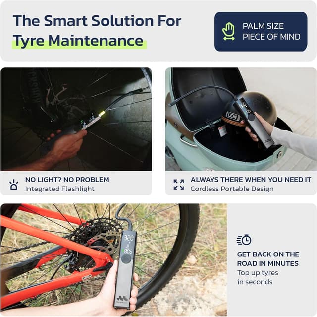 Thumbnail 6 de Woowind Ventus Ride 150 PSI bike pump