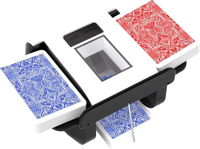 Detalle de ADZERD Automatic Card Shuffler 1-2 Decks 🃏