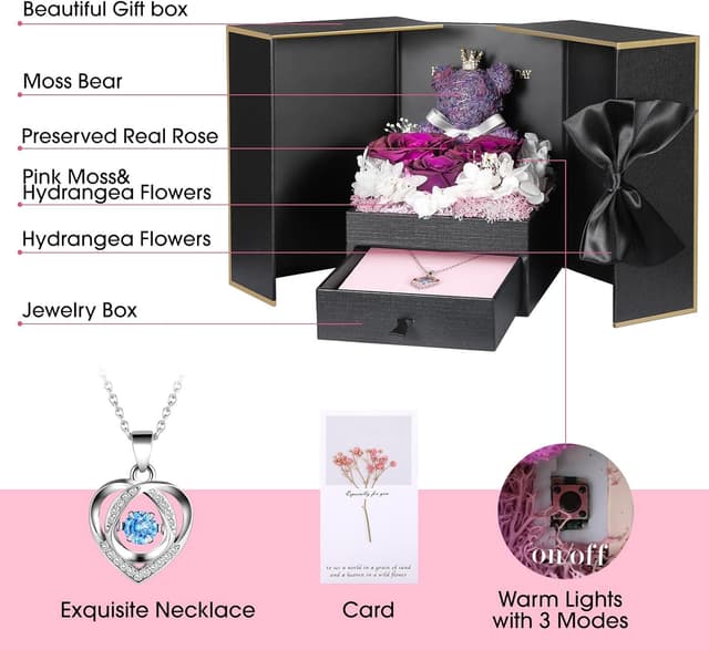 Thumbnail 2 de ADDWel Preserved Rose 3-5 years