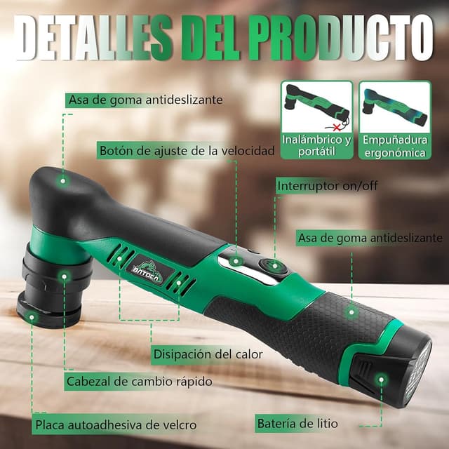 Thumbnail 2 de BATOCA S5 Mini Pulidora 3 en 1 12V