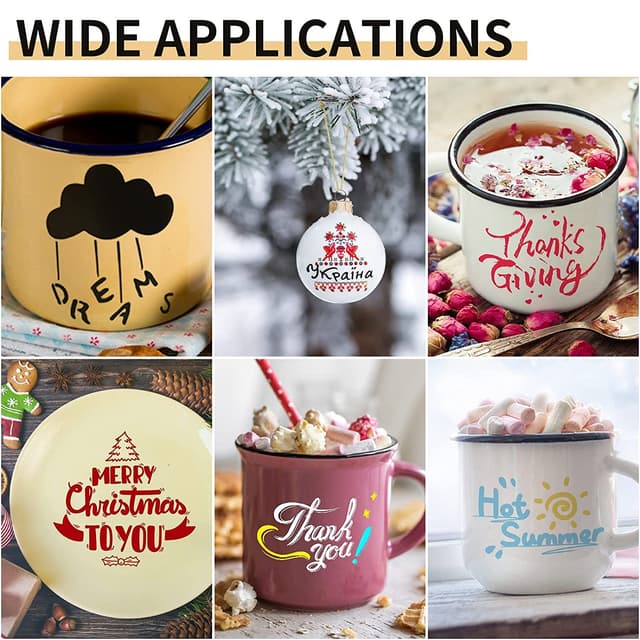 Detalle de IModeur Matte Yellow Permanent Vinyl Roll (30.5 x 152.5 cm) — Self-adhesive for cups, party décor and home labels