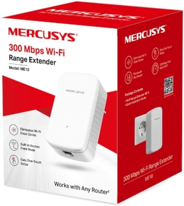 Thumbnail 4 de Mercusys TP-Link ME10 ripetitore Wi‑Fi 300 Mbps