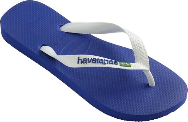 Detalle de Havaianas Femme Hav.Slim : des sandales tongs bleu marine au confort au quotidien