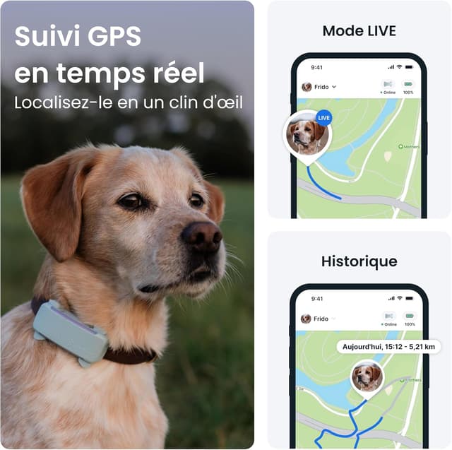 Thumbnail 1 de Tractive Collier GPS 2025