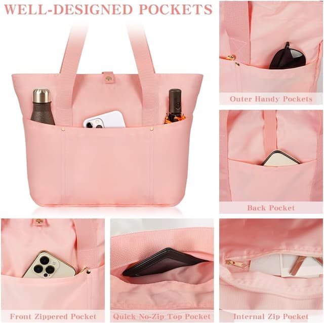 Thumbnail 4 de Aucuu Bolso de Lona plegable 50 x 35 cm