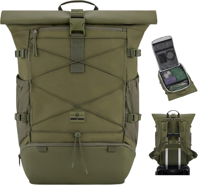 Detalle de Johnny Urban Allen Travel L zaino rolltop 37 L da viaggio