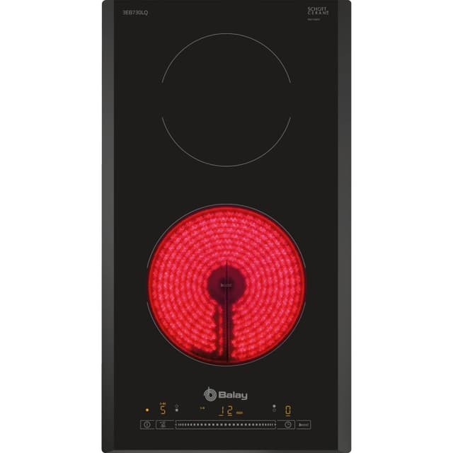 Detalle de Balay 3EB730LQ placa vitrocerámica 2 zonas