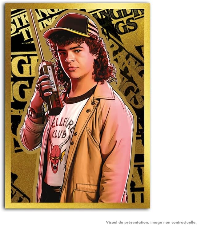 Detalle de Panini Stranger Things Trading Cards Starter pack (1 raccoglitore + 3 tasche + 1 carta edizione limitata)