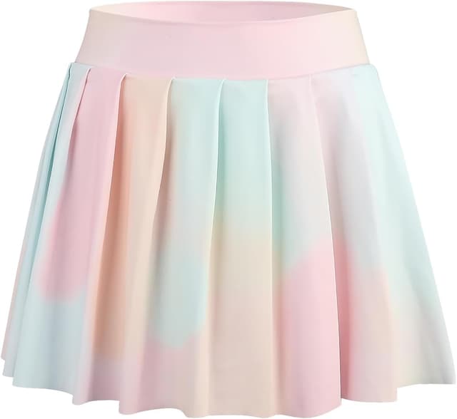 Detalle de Bezioner Girls Tennis Skirt with Shorts (Golf skort) with Dual Pockets