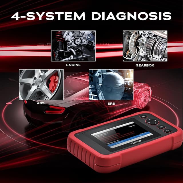 Detalle de LAUNCH CRP 129 Evo+ OBD2 : valise auto diagnostic Wi‑Fi multimarque 4 systèmes