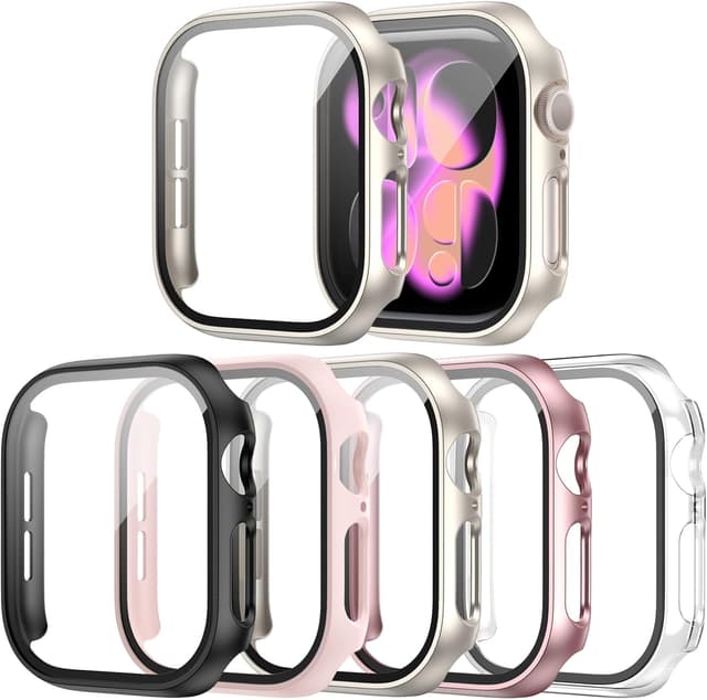 Detalle de Haojavo Screen Protector Case for Apple Watch Series 11 42mm
