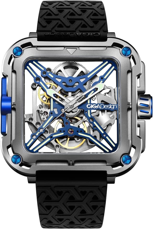 Thumbnail 6 de CIGA Design Montre Automatique Homme Série X SUV – Squelette, cristal saphir et bracelet silicone