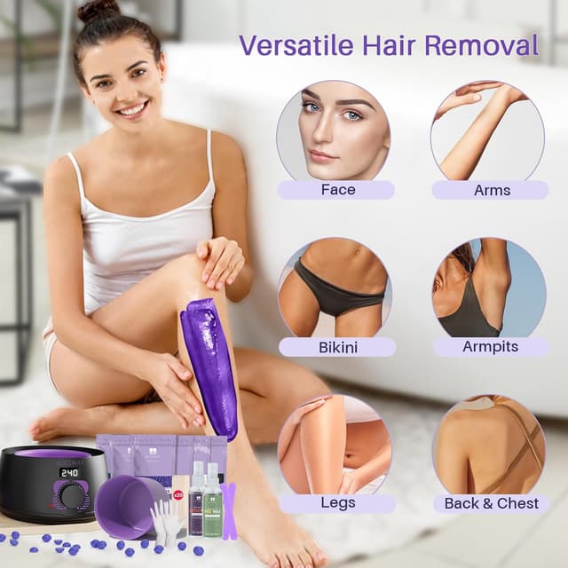 Thumbnail 3 de BLITZWAX Waxing Kit with 51 Accessories ⚙