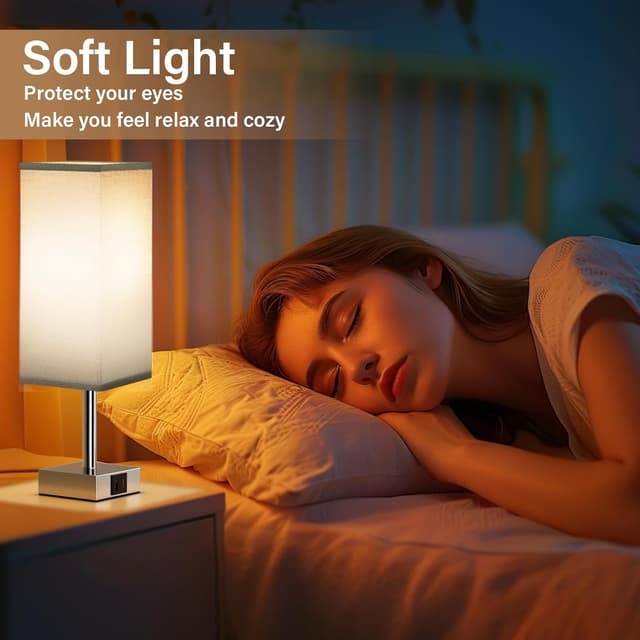 Thumbnail 4 de Aooshine Touch Bedside Lamps Set of 2