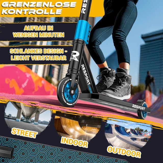 Thumbnail 3 de RE:SPORT REVO Stunt Scooter 100 mm PU Räder