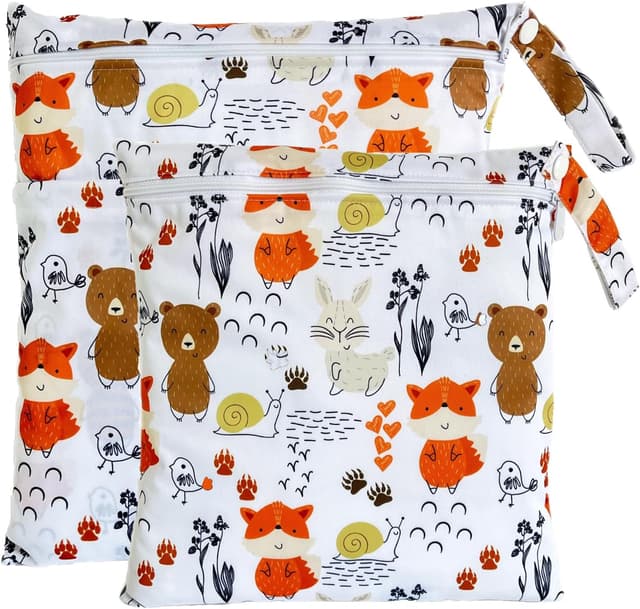 Detalle de TRASUN Wetbag 2er Set für Nassbeutel