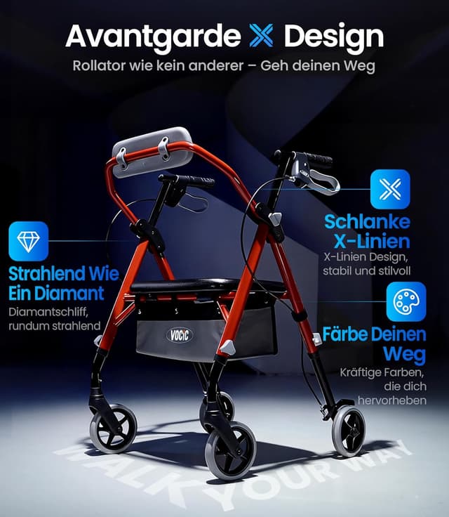Thumbnail 1 de VOCIC Z11 Rollator 172 kg 🦽