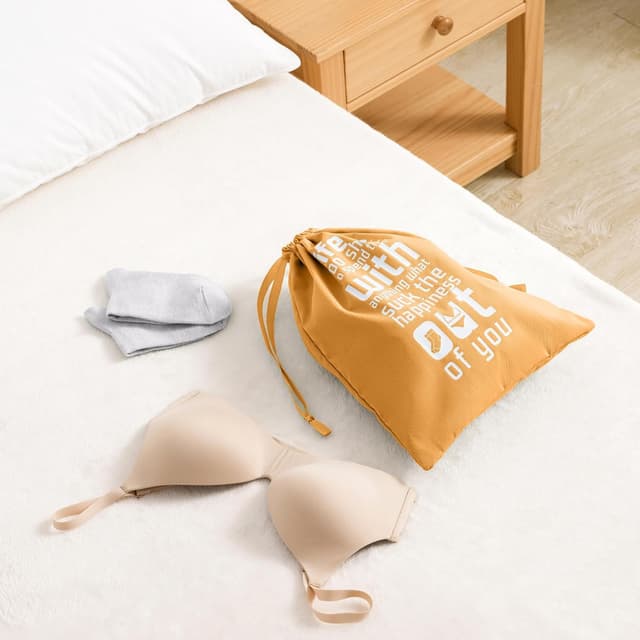 Thumbnail 6 de MURISE set organizer valigia con packing cubes (6 o 8 pezzi) in tessuto laminato antipiega e impermeabile