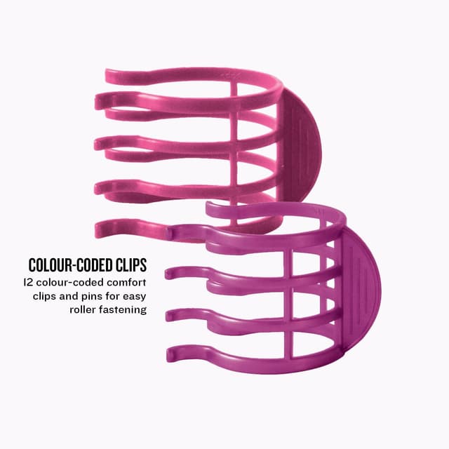 Detalle de Remington Heated Hair Rollers H5670 (set of 12 jumbo velvet flocked rollers)