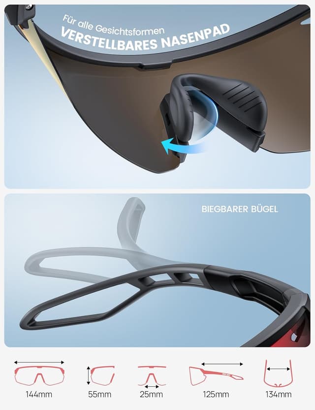 Thumbnail 5 de Lamicall Schnelle Brille TR-90 24g