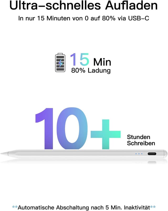 Thumbnail 2 de KEEPRO Stift für iPad, 10 Stunden Laufzeit