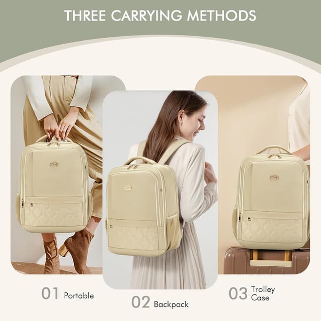 Detalle 2 de Sac à dos cabine BAGZY 40x30x20 cm (25 L) avec compartiment ordinateur 15,6 pouces – Oxford noir