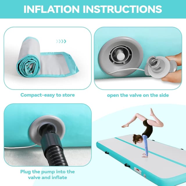 Thumbnail 6 de Airtrack Matte mit Elektrische Luftpumpe 10–20 cm ⚙