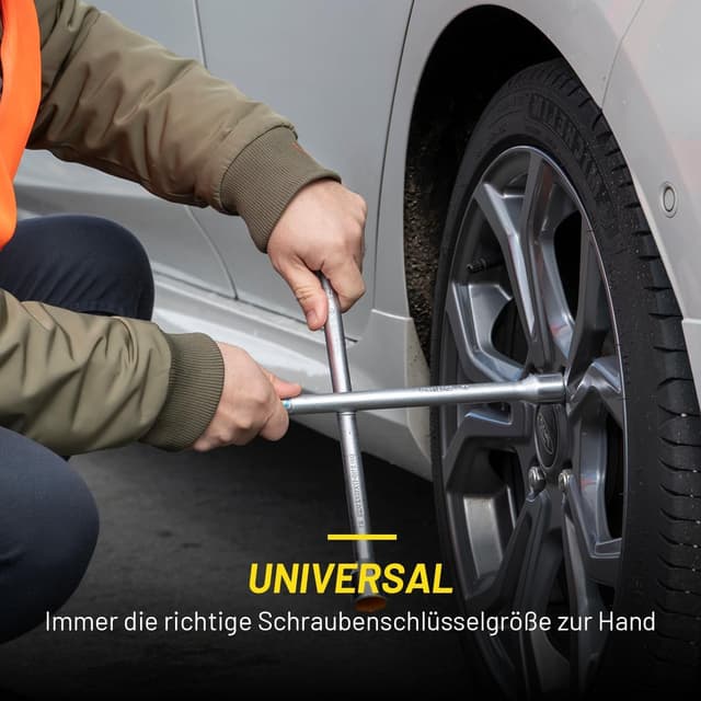 Thumbnail 6 de DUNLOP Wagenkreuz Kreuzschlüssel für PKW – Kreuzschlüsse passend für 17–19–21–23 mm