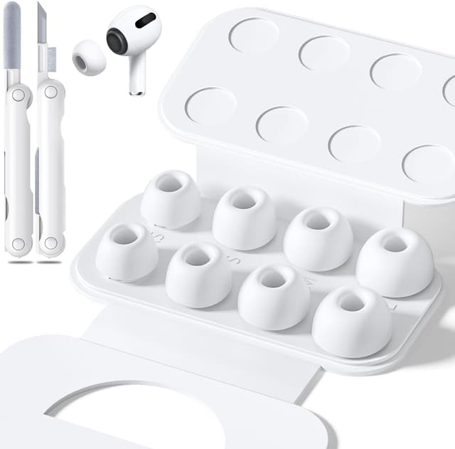 Detalle de Replacement Ear Tips for AirPods Pro 4 Pairs
