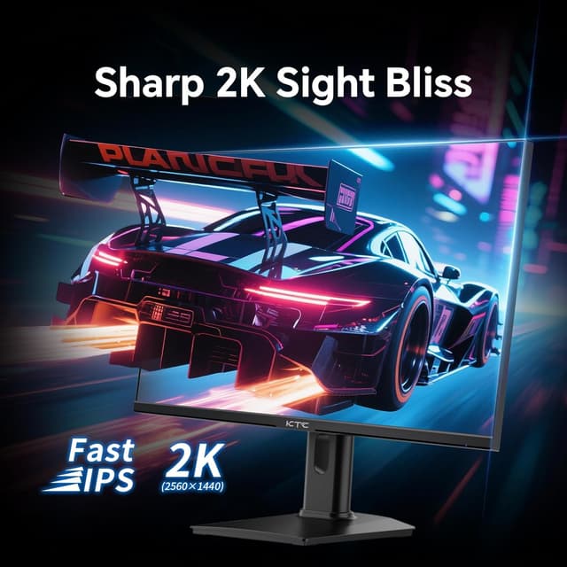 Detalle de KTC 24 inch QHD 180Hz gaming monitor