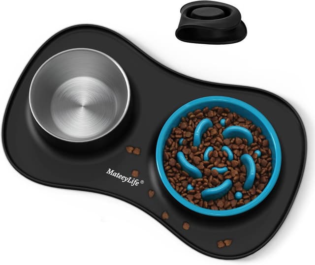 Detalle de MateeyLife ciotola anti ingozzamento 3 in 1