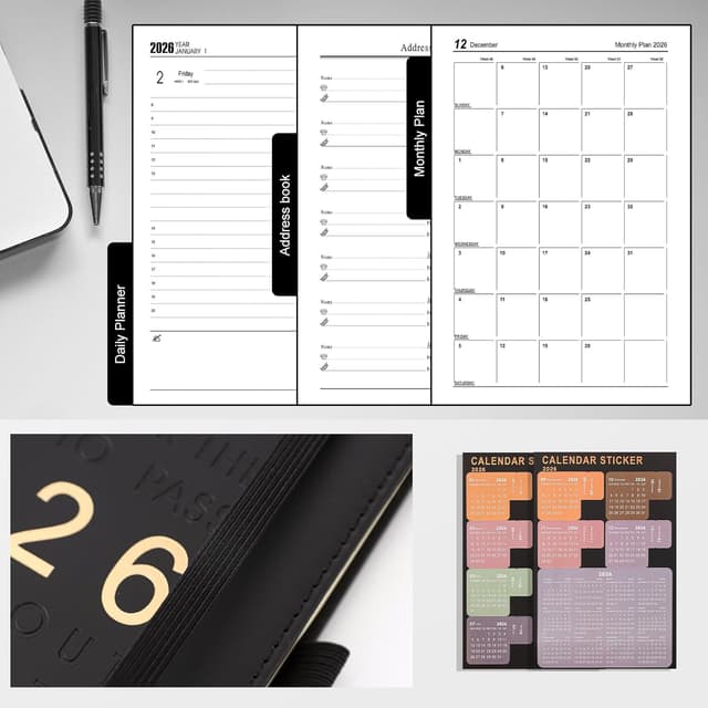 Thumbnail 6 de Agenda diaria 2026 A5 día por página