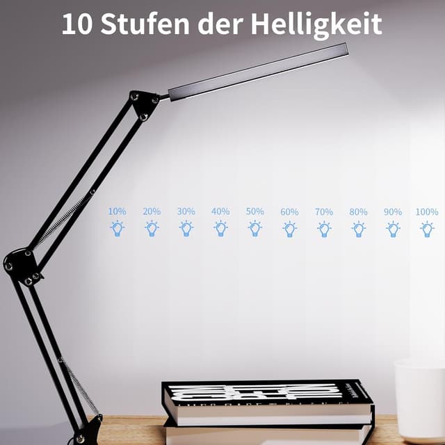 Detalle de WAFTING Schreibtischlampe mit LED, 12 W