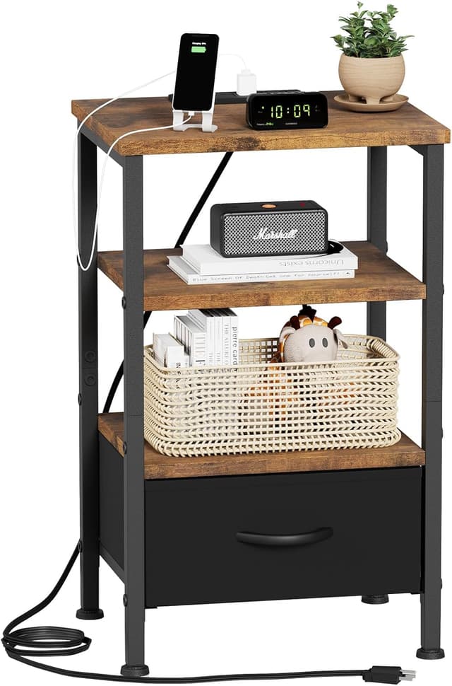 Imagen de Fixwal Night Stand 23.8 in en OfertitasTOP