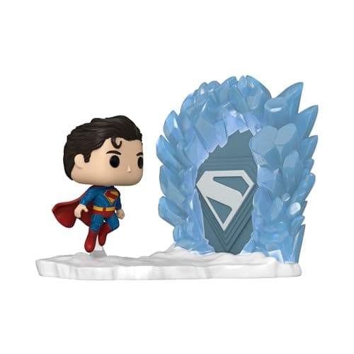 Detalle 2 de Funko Pop! Superman with Fortress of Solitude — Figura de vinilo