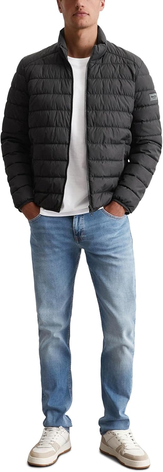 Detalle 2 de Marc O’Polo Damen Steppjacke mit Stehkragen – leicht, mit 2-Wege-Reißverschluss