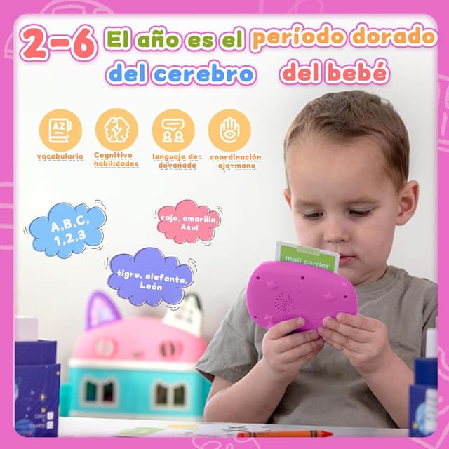 Thumbnail 3 de HOMESTEC Tarjetas Flash Parlantes 144 cartas