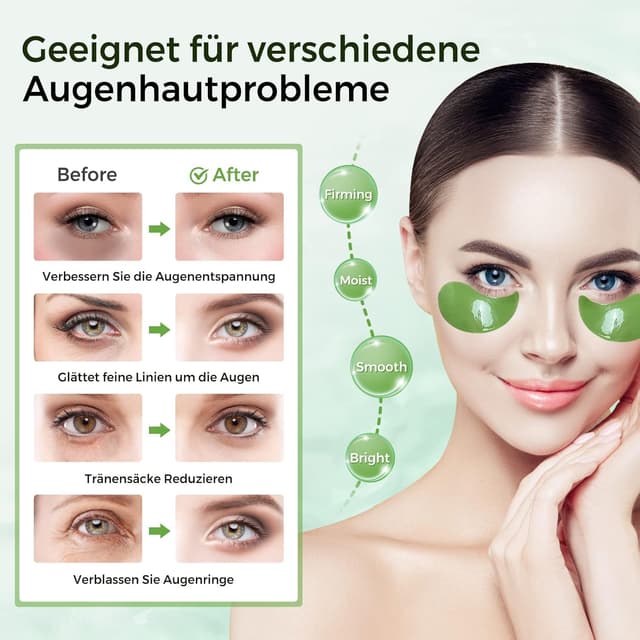 Detalle de Augenpads 80 Stk. mit Kollagen