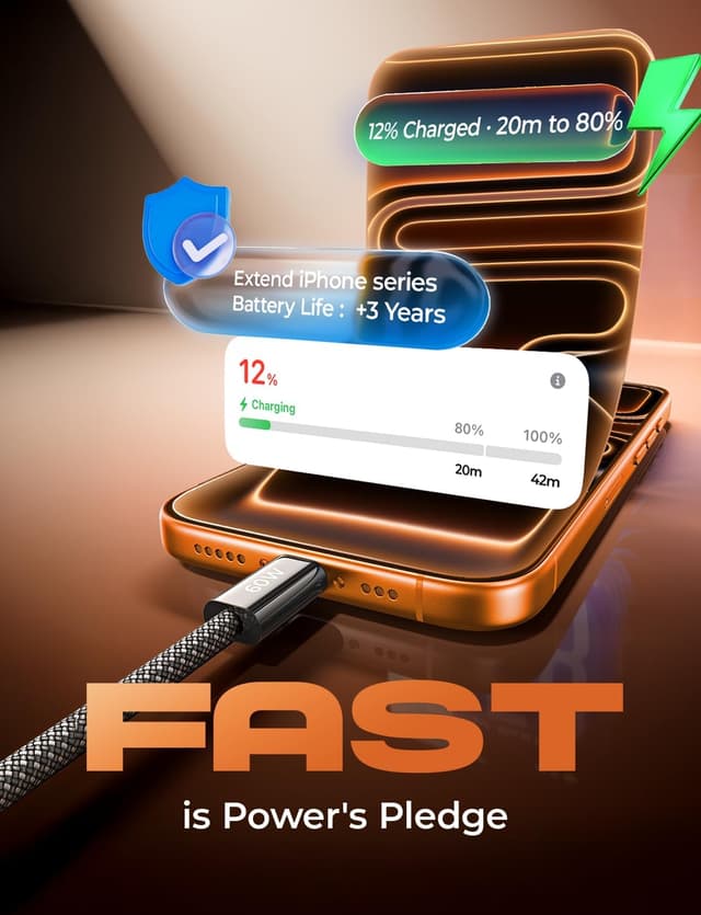 Thumbnail 4 de LISEN USB C to USB C Cable 5-Pack