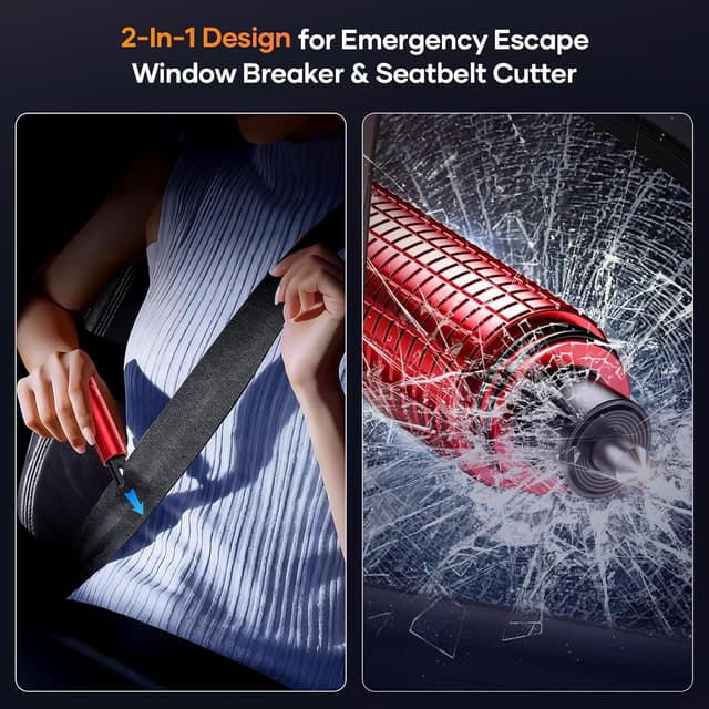 Thumbnail 1 de XTTANK 2-in-1 Car Window Breaker 3PCS