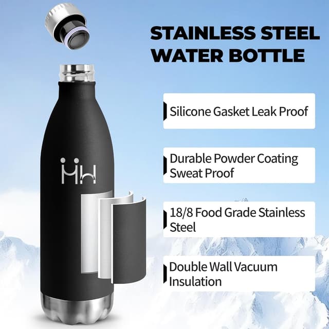 Thumbnail 3 de Mulbijeo Gourde Isotherme 1L Sans BPA