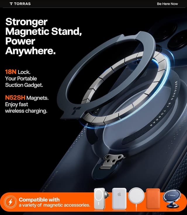 Thumbnail 4 de TORRAS Ostand Q3 Air 360° magnetic case