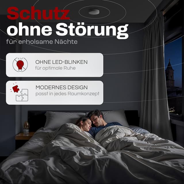 Thumbnail 5 de ALPENLUFT Rauchmelder 10 Jahre Batterie 🏠